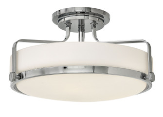 Harper LED Semi-Flush Mount in Chrome (13|3643CM)