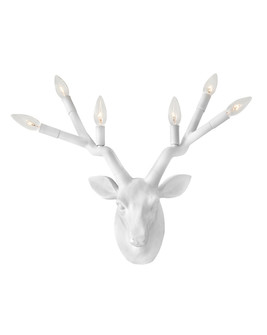 Stag LED Wall Sconce in Chalk White (13|30602CI)