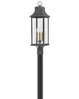 Adair LED Post Top or Pier Mount Lantern in Aged Zinc (13|2931DZ-LL)