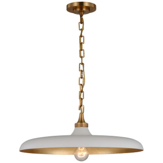 Piatto LED Pendant in Hand-Rubbed Antique Brass (268|TOB 5115HAB-PW)