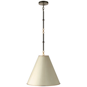 Goodman One Light Pendant in Bronze with Antique Brass (268|TOB 5090BZ/HAB-AW)