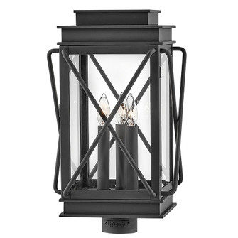 Montecito LED Post Top or Pier Mount Lantern in Museum Black (13|11191MB)