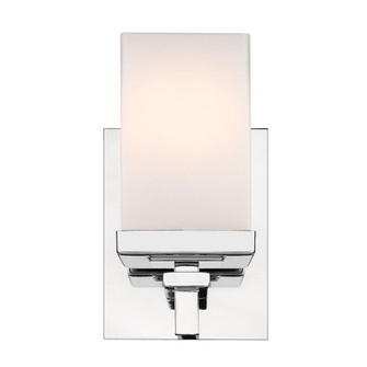 Maddox One Light Wall Sconce in Chrome (62|DDDD-BA1)