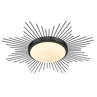 Kieran LED Flush Mount in Matte Black (62|9126-FM24 BLK-OP)