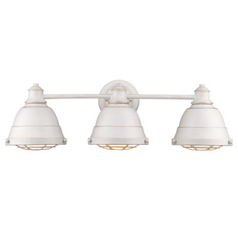 Bartlett Three Light Bath Vanity in French White (62|7312-BA3 FW)