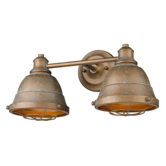 Bartlett Two Light Bath Vanity in Copper Patina (62|7312-BA2 CP)