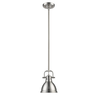 Duncan PW One Light Mini Pendant in Pewter (62|3604-M1L PW-PW)