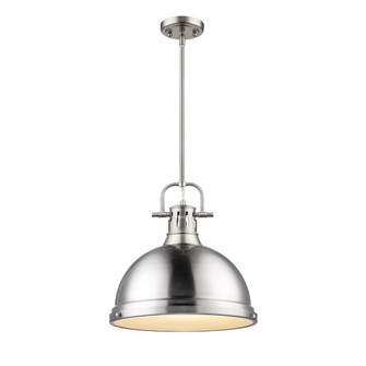 Duncan PW One Light Pendant in Pewter (62|3604-L PW-PW)