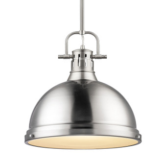 Duncan One Light Pendant in Pewter (62|3604-L PW-PW)