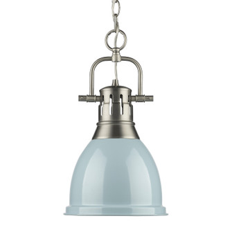 Duncan One Light Pendant in Pewter (62|3602-S PW-SF)