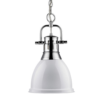 Duncan One Light Pendant in Chrome (62|3602-S CH-WH)