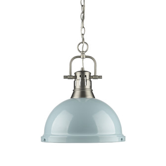 Duncan PW One Light Pendant in Pewter (62|3602-L PW-SF)