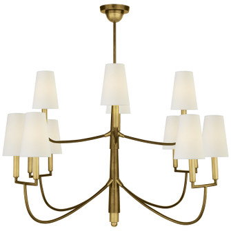 Farlane 12 Light Chandelier in Hand-Rubbed Antique Brass (268|TOB 5017HAB-L)