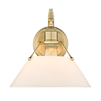 Orwell BCB One Light Wall Sconce in Brushed Champagne Bronze (62|3306-1W BCB-OP)