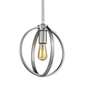 Colson One Light Mini Pendant in Pewter (62|3167-M1L PW)