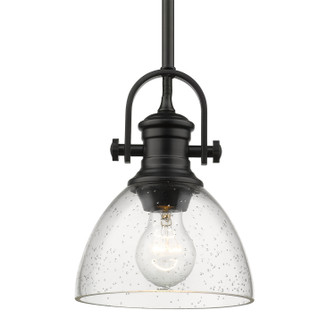 Hines One Light Mini Pendant in Matte Black (62|3118-M1L BLK-SD)