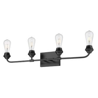 Ormond Four Light Bath Vanity in Matte Black (62|2120-BA4 BLK)