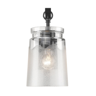 Travers One Light Wall Sconce in Matte Black (62|1405-1W BLK-CAG)