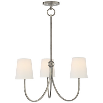 Reed Three Light Chandelier in Antique Nickel (268|TOB 5009AN-L)