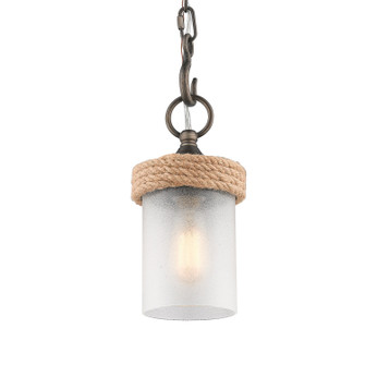 Chatham One Light Mini Pendant in Gunmetal Bronze (62|1048-M1L GMT-CS)