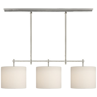 Bryant Three Light Billiard Pendant in Polished Nickel (268|TOB 5004PN-L)