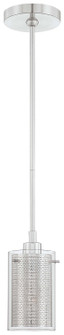 Grid II One Light Mini Pendant in Chrome (42|P961-077)