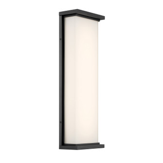 Caption LED Outdoor Wall Mount in Sand Coal Black (42|P5563-066-L)