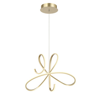 Astor by Robin Baron LED Pendant in Soft Gold (42|P5438-697-L)