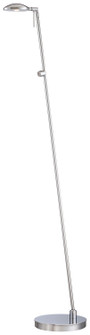 George'S Reading Room LED Floor Lamp in Chrome (42|P4334-077)