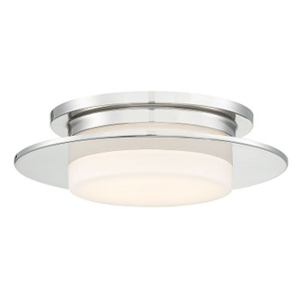 Press LED Flush Mount in Polished Nickel (42|P2016-613-L)