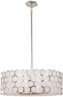 Missing Link Six Light Pendant in Polished Nickel (42|P1896-613)