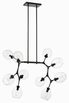 Nexpo Ten Light Chandelier in Matte Black (42|P1360-66A)