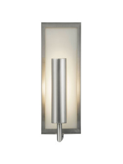 Mila One Light Wall Sconce in Brushed Steel (1|WB1451BS)
