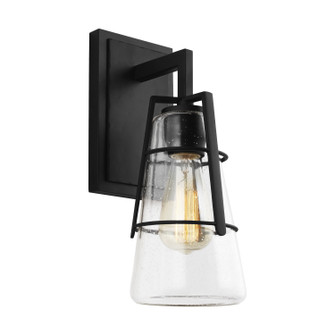 Adelaide One Light Wall Sconce in Midnight Black (1|VS2471MBK)