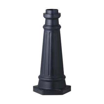 Outdoor Post Base Post Mount Base in Dark Weathered Zinc (1|POSTBASE-DWZ)