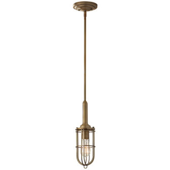 Urban Renewal One Light Pendant in Dark Antique Brass (1|P1240DAB)