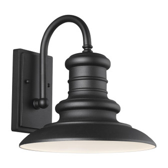 Redding Station One Light Outdoor Wall Lantern in Textured Black (1|OL8601TXB)