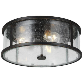 Dakota Three Light Flush Mount in Espresso (1|OL7633ES)