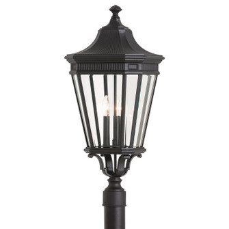 Cotswold Lane Three Light Outdoor Fixture in Black (1|OL5408BK)