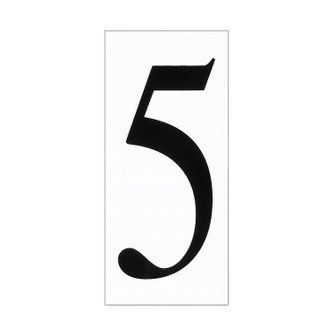 Address Light Address Number Tile in White Plastic (1|90615-68)