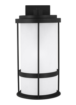 Wilburn One Light Outdoor Wall Lantern in Black (1|8790901DEN3-12)