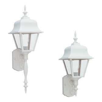Polycarbonate Outdoor One Light Outdoor Wall Lantern in White (1|8765-15)