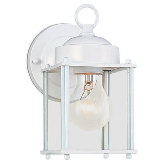 New Castle One Light Outdoor Wall Lantern in White (1|8592-15)
