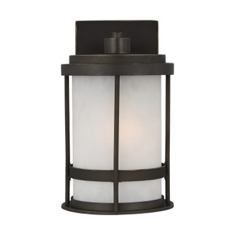 Wilburn One Light Outdoor Wall Lantern in Antique Bronze (1|8590901-71)