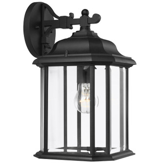 Kent One Light Outdoor Wall Lantern in Black (1|84031-12)