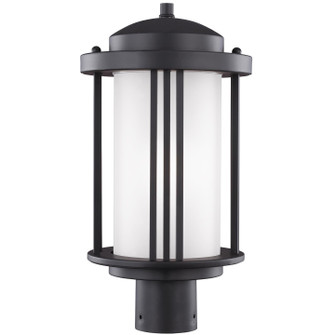 Crowell One Light Outdoor Post Lantern in Black (1|8247901-12)