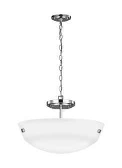 Kerrville Two Light Semi-Flush Convertible Pendant in Chrome (1|7715202-05)