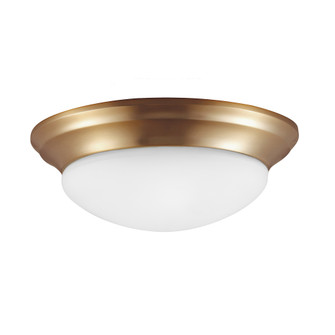 Nash One Light Flush Mount in Satin Brass (1|75434-848)