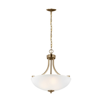 Geary Three Light Pendant in Satin Brass (1|6616503-848)