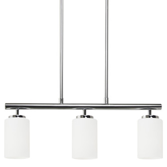 Oslo Three Light Island Pendant in Chrome (1|66160EN3-05)